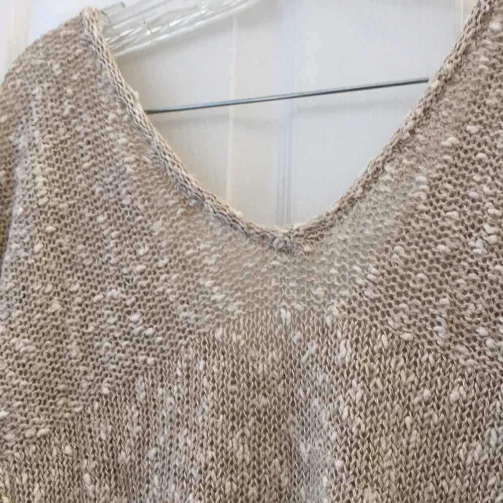 FINAL MARKDOWN Decorative it’s pure Gould ladies knit top large - Picture 5 of 5
